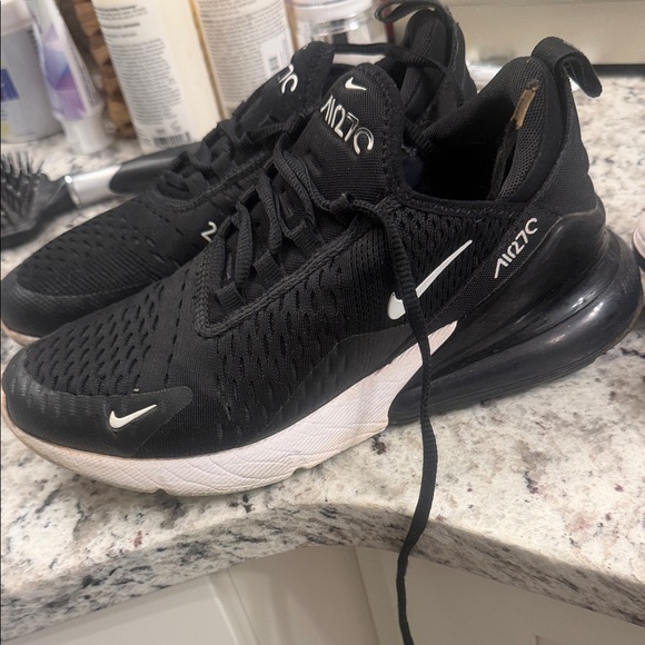 Nike Shoes - Nike Air Max 270 Black and White Sneakers